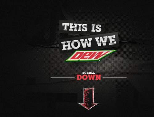 Mountain Dew 运动饮料