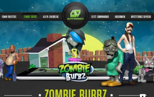 Zombie Burbz 卡通僵尸网站