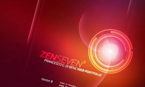 ZenSeven 创意动感FLASH酷站