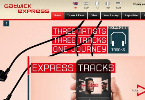 Gatwick Express Tracks