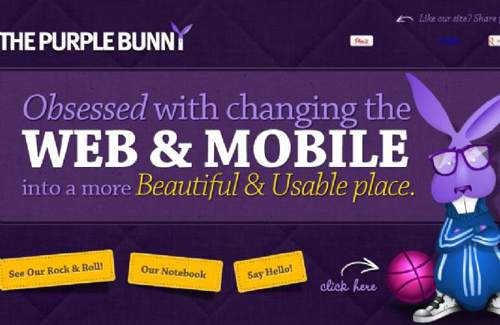 The Purple Bunny